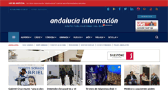Desktop Screenshot of cadiz.andaluciainformacion.es