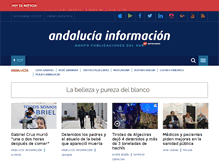 Tablet Screenshot of cadiz.andaluciainformacion.es